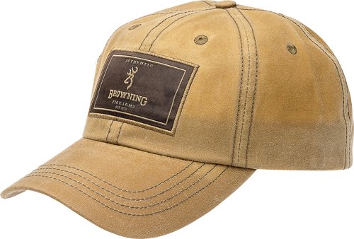 BROWNING CAP ANTIQUITY WAX - REC PATCH TAN WAX