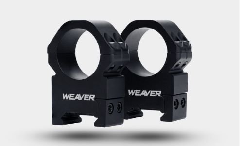 WEAVER RINGS PRECISION - 1" MEDIUM MATTE
