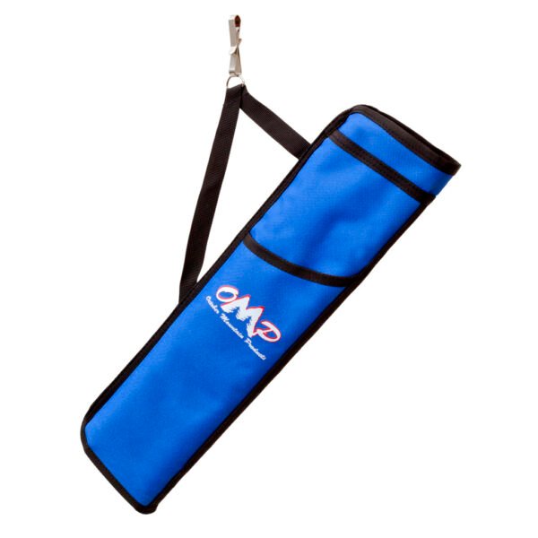 October Mountain Hip Quiver 3-Tube Blue RH/LH