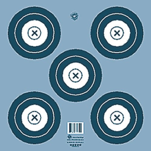 Maple Leaf Target Face NFAA Indoor 5-Spot 100 pk.