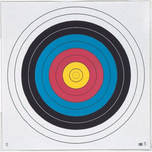 Maple Leaf Target Face FITA 10-Ring 40 cm. 100 pk.