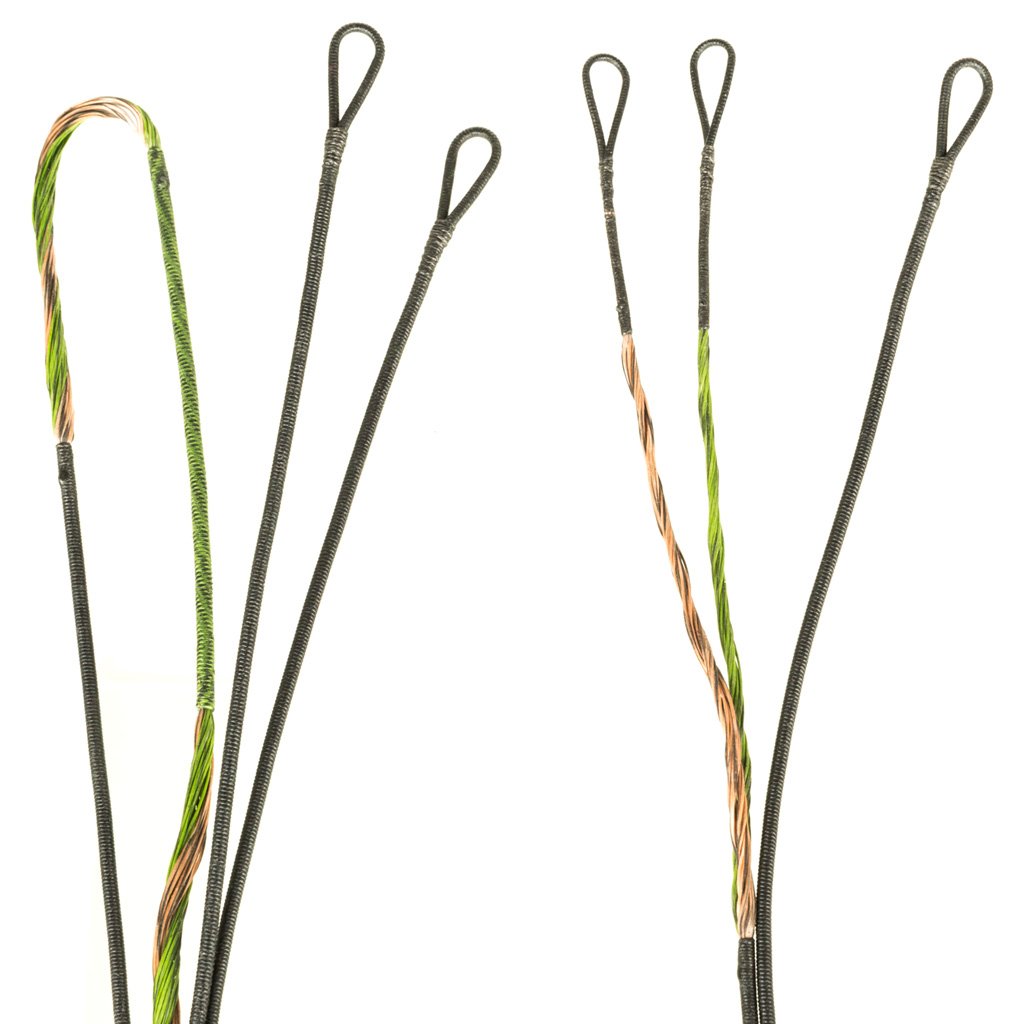 67130_1 FirstString Premium String Kit Green/Brown Diamond Outlaw
