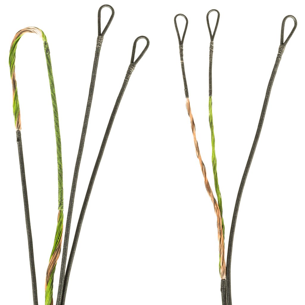 FirstString Premium String Kit Green/Brown PSE Bow Madness XS
