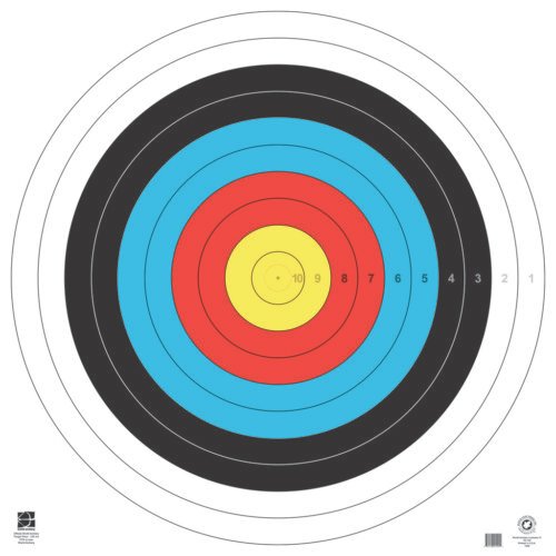 Maple Leaf Target Face Tag Weight 122 cm. 15 pk.