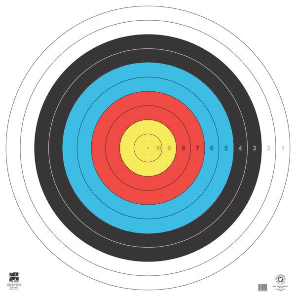 Maple Leaf Target Face Tag Weight 122 cm. 15 pk.