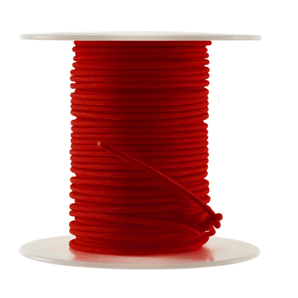 81393_1 October Mountain Endure-XD Release Loop Rope Red 100 ft.
