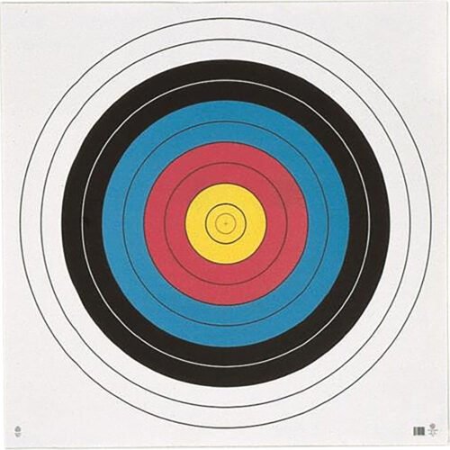 Maple Leaf Target Face FITA 10-Ring 80 cm. 12 pk.