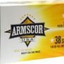 ARMSCOR 38 SPECIAL 158GR FMJ - 50RD 20BX/CS MADE IN USA