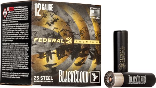APWBX1342_1 FEDERAL BLACK CLOUD 12GA 3.5" - 1-1/2OZ #2 1500FPS 25RD 10BX/C