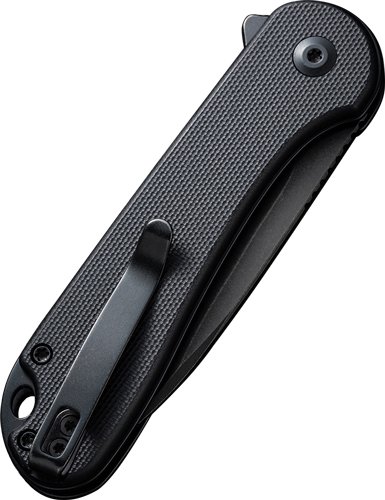 CIVIVI KNIFE ELEMENTUM II 2.96 - " G-10/BLK STONEWASH CLAM PACK