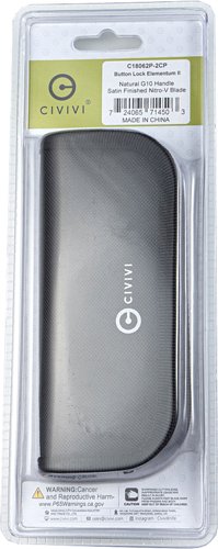 CIVIVI KNIFE ELEMENTUM II 2.96 - " NATURAL G10/SATIN CLAM PACK