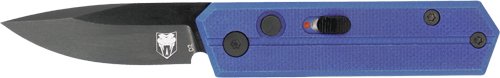 CTSTRPUR COBRATEC STINGER FOLDER 1.9" - PURPLE/BLK D2 BLADE SD BUTTON