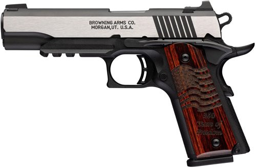 BROWNING 1911-380 BLACK LABEL - MED PRO 380ACP 4.25" RAIL 250