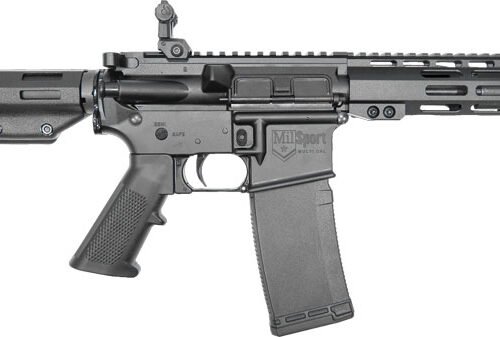 ATI MILSPORT PISTOL 300AAC - 30RD 8.5" A2 PISTOL GRIP BRACE