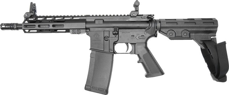 ATI MILSPORT PISTOL 300AAC - 30RD 8.5" A2 PISTOL GRIP BRACE
