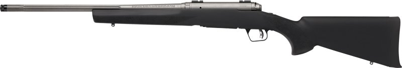 SAVAGE 110 TRAIL HUNTER LITE < - 7MM PRC 20" TUNGSTEN/BLK HOGUE