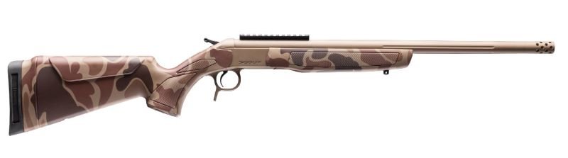 CVA SCOUT TD 400LEG 20" - FDE/CAMO SYNTHETIC