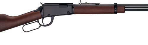 HENRY H1 FRONTIER LEVER RIFLE - 22WMR 20" OCT. BLUED WALNUT
