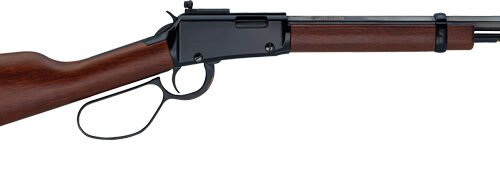 HENRY H1 TRACKER CARBINE RIFLE - 22S/L/LR 16.5" LL BLUED WALNUT