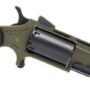 GNAATGHMB NAA HUNTSMAN MINI-REVOLVR - 22WMR 2" FIXED OD GRN RUBBER