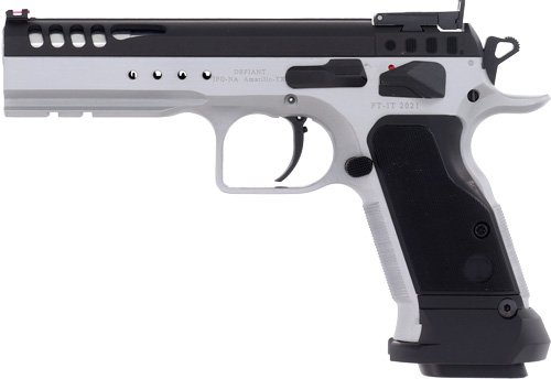 TANFOGLIO LIMITED MASTER 9MM - 4.75" 17RND CHROME/BLUED