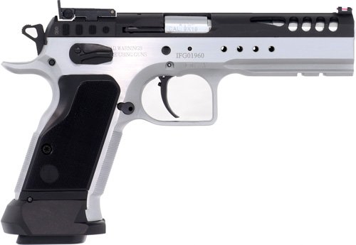 TANFOGLIO LIMITED MASTER 9MM - 4.75" 17RND CHROME/BLUED