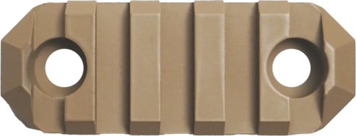 GTSW365_2 GROVTEC RAIL M-LOK 5 SLOT 2.2" - COYOTE TAN CERAKOTE