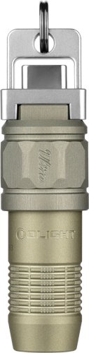 IULTRA_1 OLIGHT IULTRA FLASHLIGHT 80 - LUMENS OLIVE GREEN