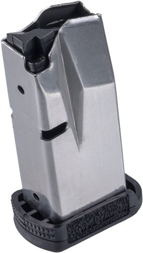 KX910_FRT-LEFT-ANGLE KAHR ARMS MAGAZINE 9MM 10RD - SS W/BASEPLATE FITS X9 MODELS