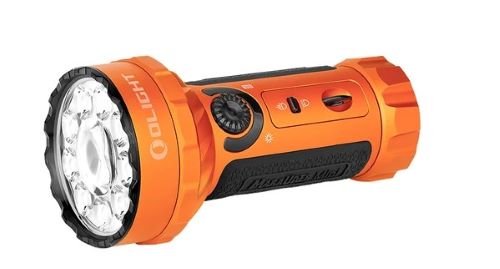 MARAUDERMINIORG OLIGHT MARAUDER MINI 7000 - LUMEN FLASHLIGHT ORANGE