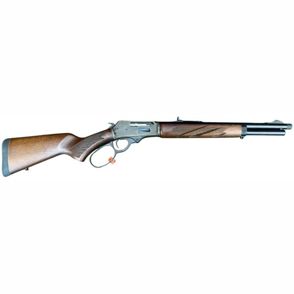 OPP0110_1 Rossi R95 Trapper Bear Edition Rifle 45-70 Govt. 16.5 in. Engraved Rec & Stock 5 rd. BL