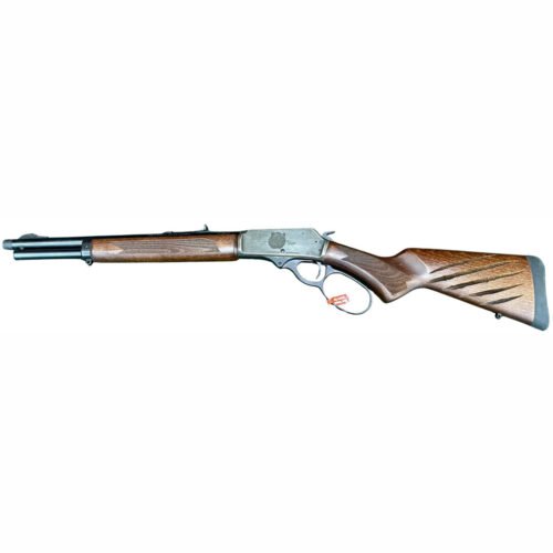OPP0110_2 Rossi R95 Trapper Bear Edition Rifle 45-70 Govt. 16.5 in. Engraved Rec & Stock 5 rd. BL