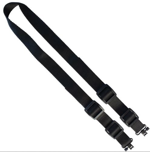 SLD00601SS US TACTICAL D6: HUNTING SLING - 2-POINT SLING 1.25" BLACK