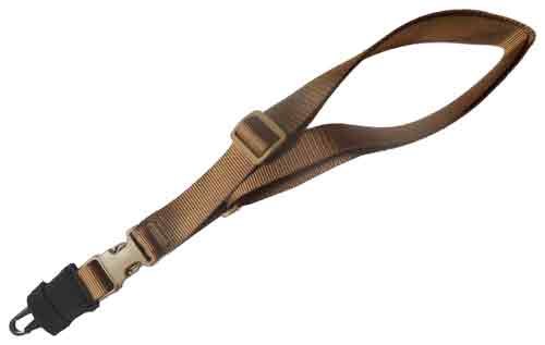 T6005CY.jpg TAC SHIELD SLING SINGLE POINT - CQB TACTICAL HK HOOK COYOTE