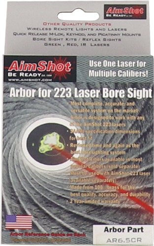 ZAR65CREED_PKG AIMSHOT 6.5 CREEDMOOR RIFLE - ARBOR FOR USE W/.223 BORESIGHT