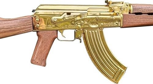 ZASTAVA ARMS USA ZPAP M70 7.62X39 24K GOLD/WD