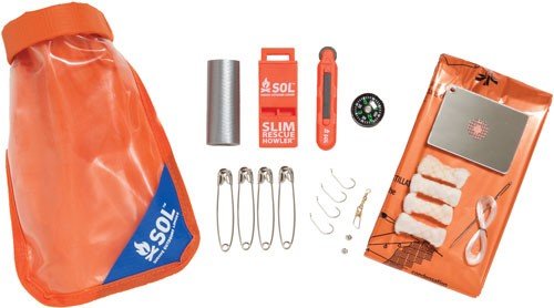01401727_1 ARB SOL SCOUT SURVIVAL KIT W/ - DRY BAG MIRRORSPARKER & MORE