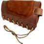 1102762_2 1791 HUNT Butt Cuff Ammo Holder 12 ga. Brown RH
