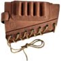 1102764_1 1791 HUNT Butt Cuff Ammo Holder Magnum Rifle Brown RH