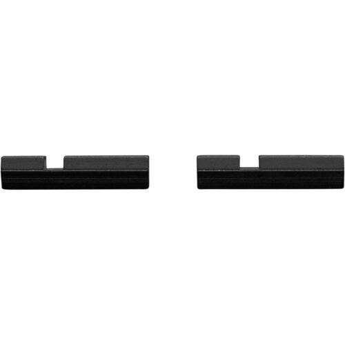 1214073_2 Weaver Muzzleloader Base Matte Black 2 Piece Traditions/CVA