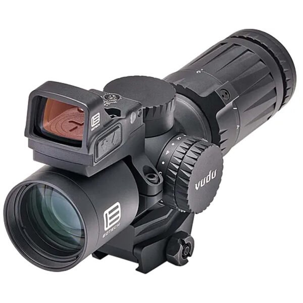 1214671_1 EOTech Vudu FFP Ultra Short Rifle Scope w/EFLX BLK 4-12X36mm MD5 MRAD Reticlew/Mount & EFLX Mount