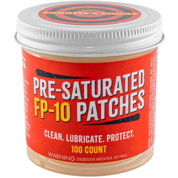 Shooters Choice FP-10 CLP Presaturated Patches 100ct