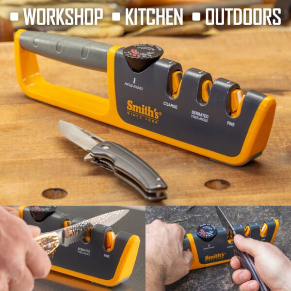 Smiths Adjustable Angle Knife Sharpener