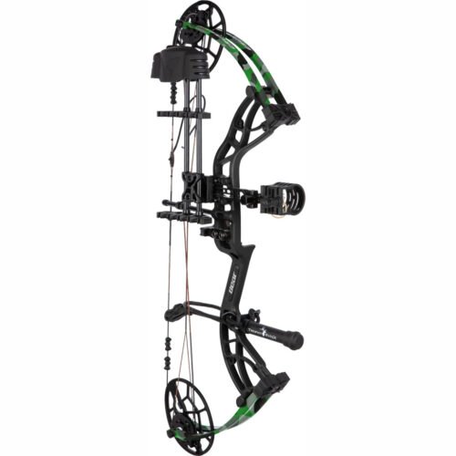 1503211_3 Bear Cruzer G4 RTH Bow Package Black/Fred Bear Electric 70 lbs. LH
