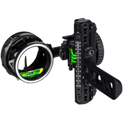 Axcel Driver Plus Slider Sight w/AVX-41 Scope Stealth BH  .019 Triple Threat Mathews Bridgelock
