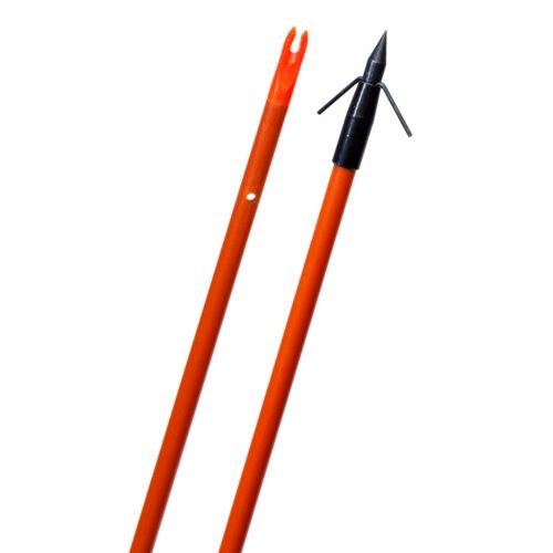 60848_1 Fin Finder Raider Bowfishing Arrow Orange with Typhoon Point