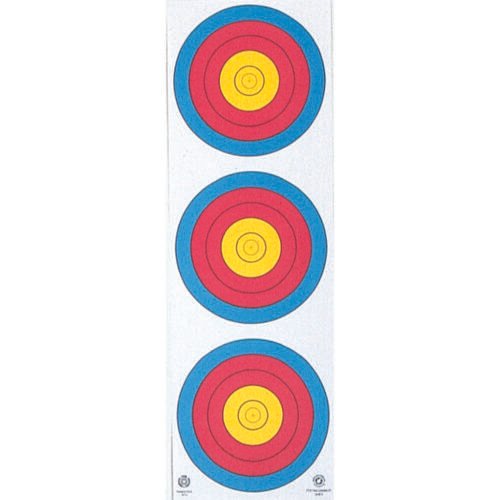 Maple Leaf Target Face 3-Spot Vertical 25 pk.