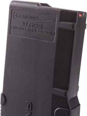 AMEND2 MAGAZINE 6.5 GRENDAL - 10 RD POLYMER BLACK