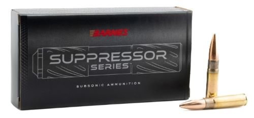 A32519 BARNES 300 AAC SUBSONIC 205GR - JHP 20RD 10BX/CS