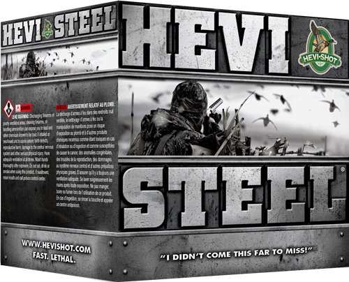 HEVI-SHOT HEAVY STEEL 12GA - 3" 1-1/4OZ #3 25RD 10BX/CS